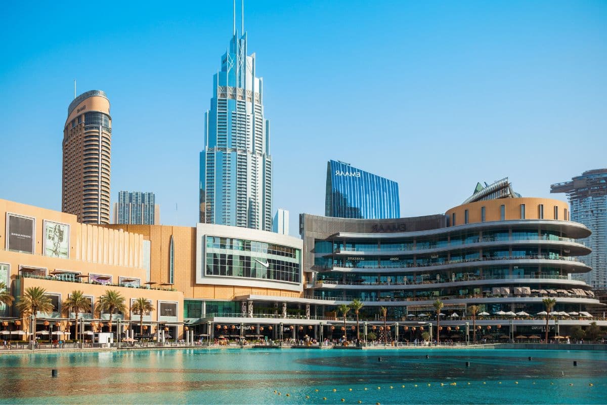 Dubai Mall & Dubai Fountain